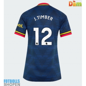 Billiga Arsenal Jurrien Timber #12 Bortatröja Dam 2026-27 Kortärmad